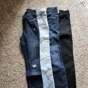 Girls Abercrombie Jeans - 4 Pair